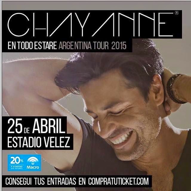 Chayanne en Argentina 2015
