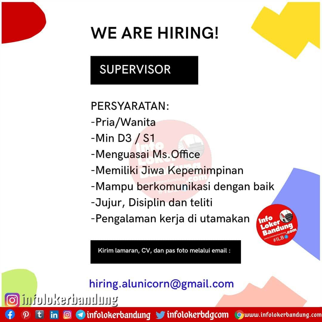 Lowongan Kerja Alunicorn Bandung Desember 2020 Info