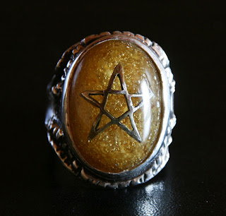 old amber angel heart ring by alex streeter 08