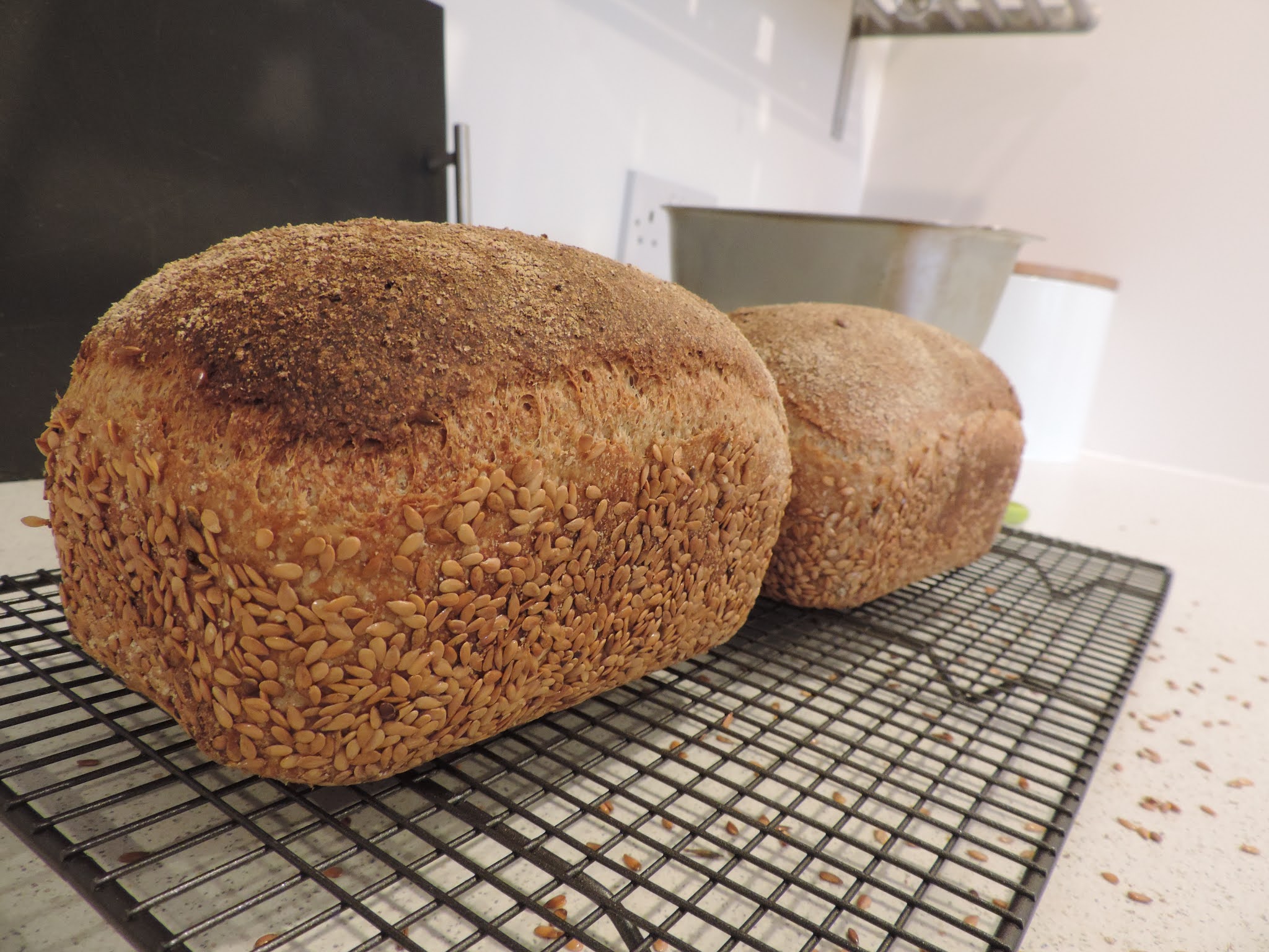 Stasher Sourdough Flax Prairie Bread revisited
