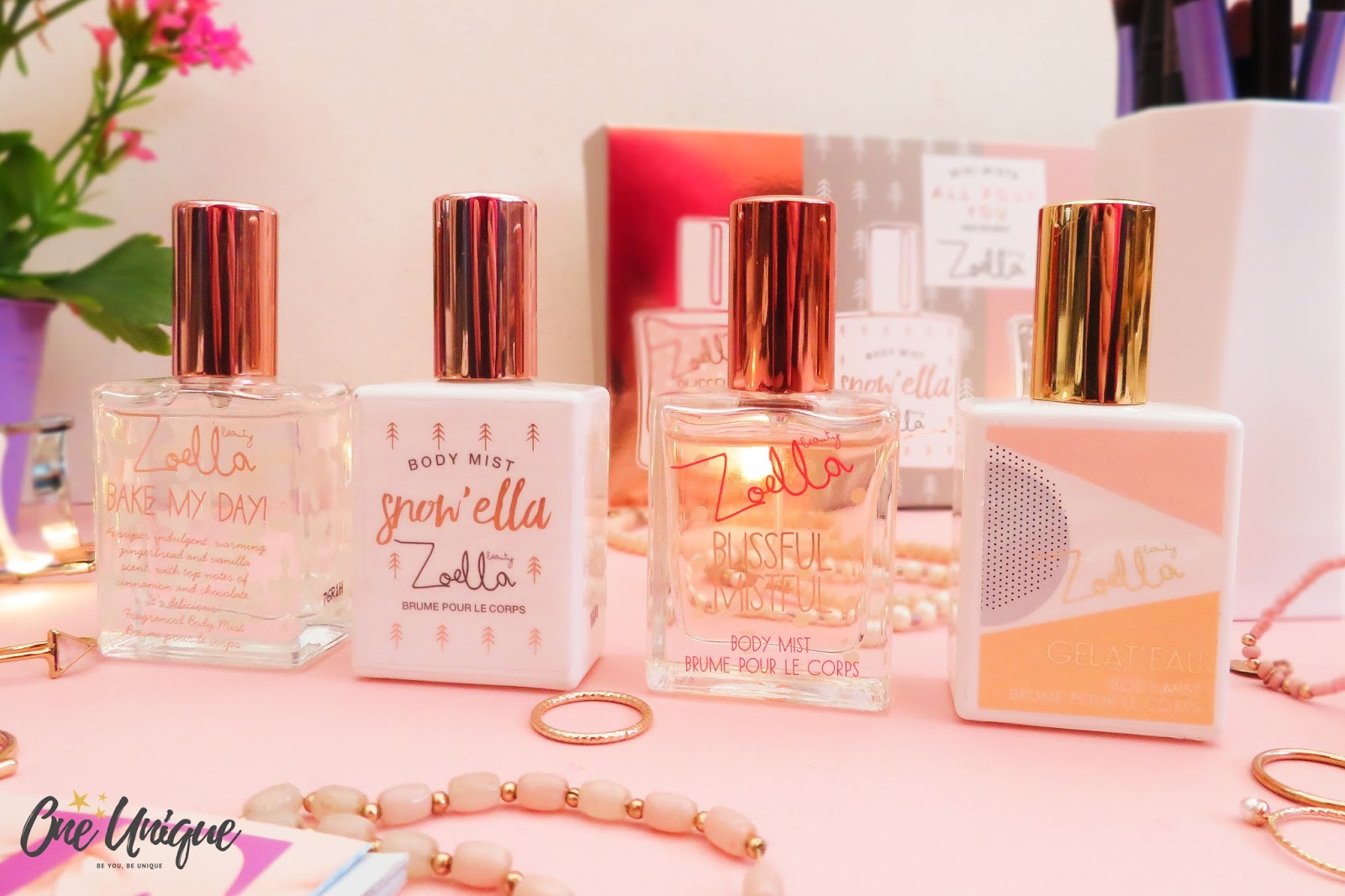 Zoella's All Four You — One Unique ZOELLA GINGERBREAD Body Mist Perfume