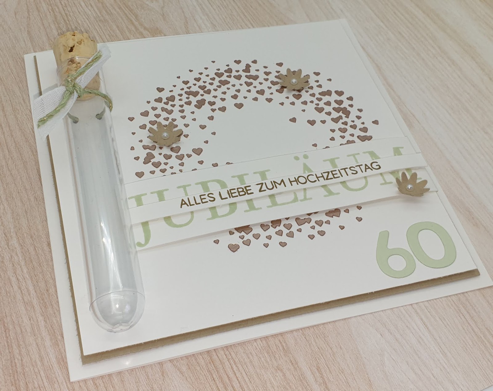 Das Bastelzimmer: Alles Liebe zum 60. Hochzeitstag Das Bastelzimmer: Alles Liebe zum 60. Hochzeitstag