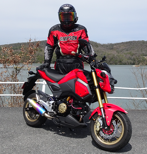 箕面のモンキーライダー ライダー仲間紹介 14 Honda Grom Rider From Itami Japan