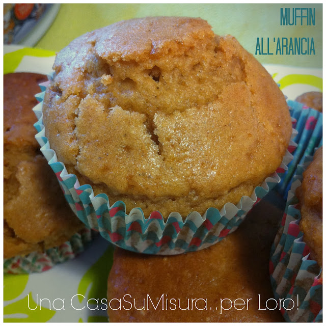 Una Casa Su Misura Muffin all'arancio.. Con o senza uova?