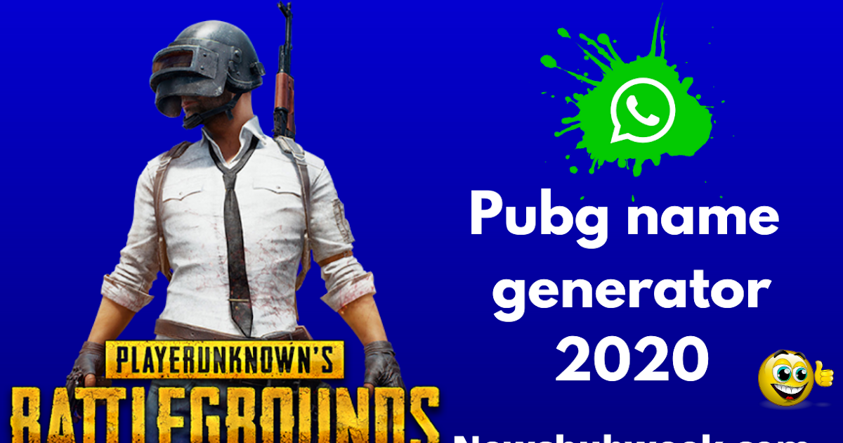 Featured image of post Pubg Name Generator With Symbols 2020 : We have some latest pubg names generated recently by it.