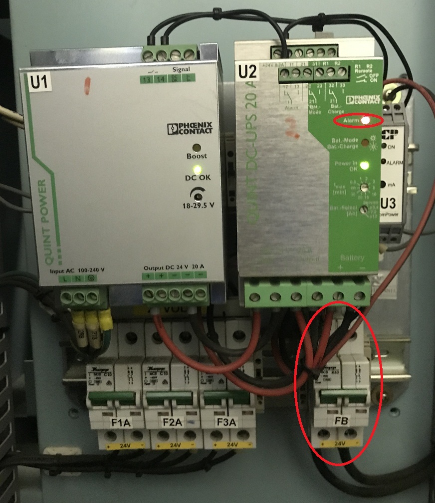 UPS fail. Backup автоматики главного двигателя не работает | Судовой ...