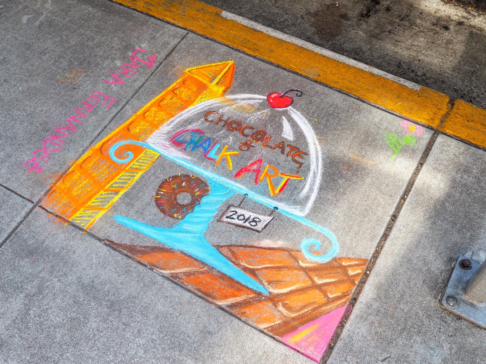 Little Hiccups Berkeley Chocolate & Chalk Art Festival 2018