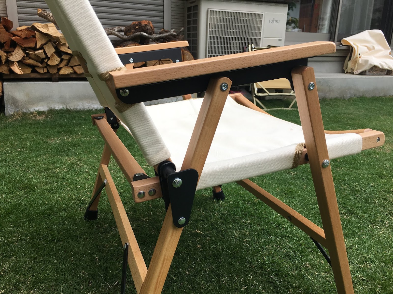 第一ネット ROOTS様専用 ハイランダーウッドフレームチェア用張替