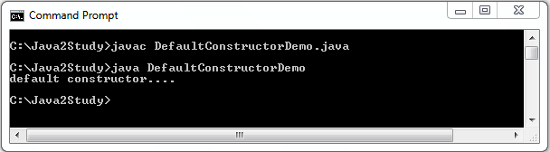 Java Constructor