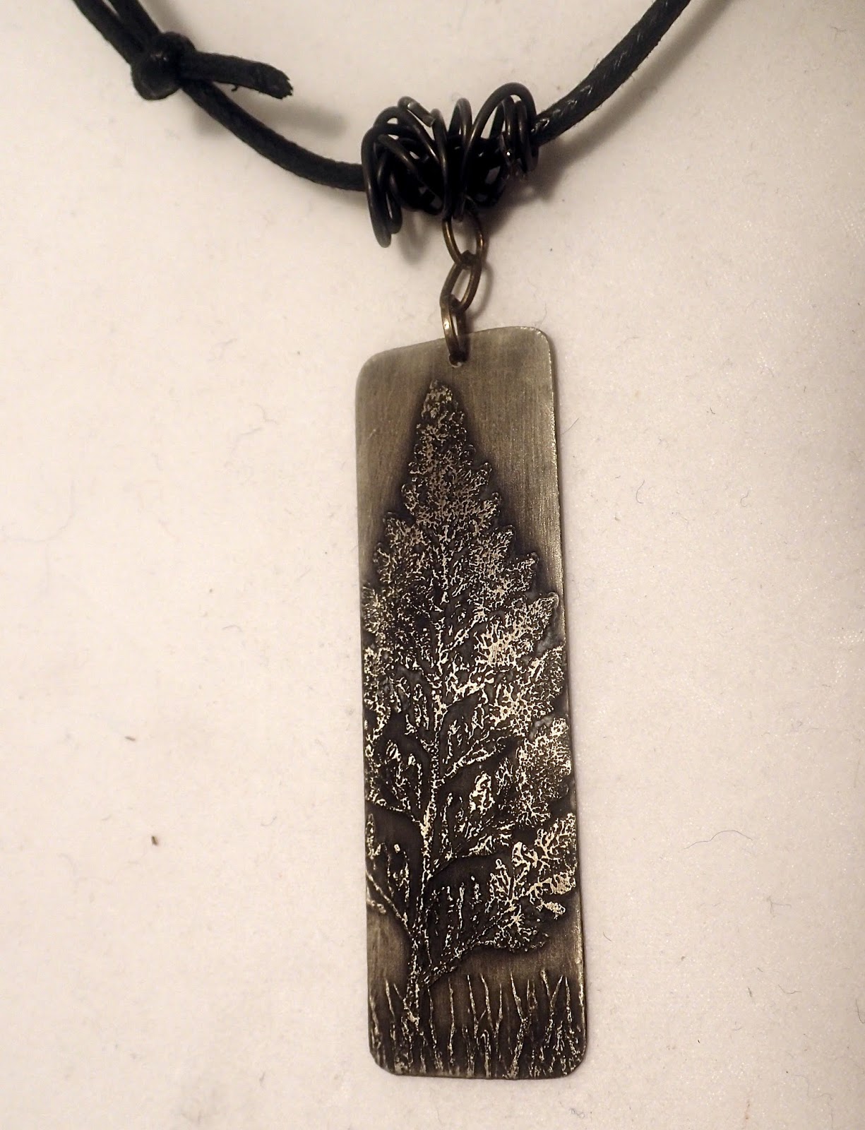 Letting in the Light More Etched Metal Jewelry