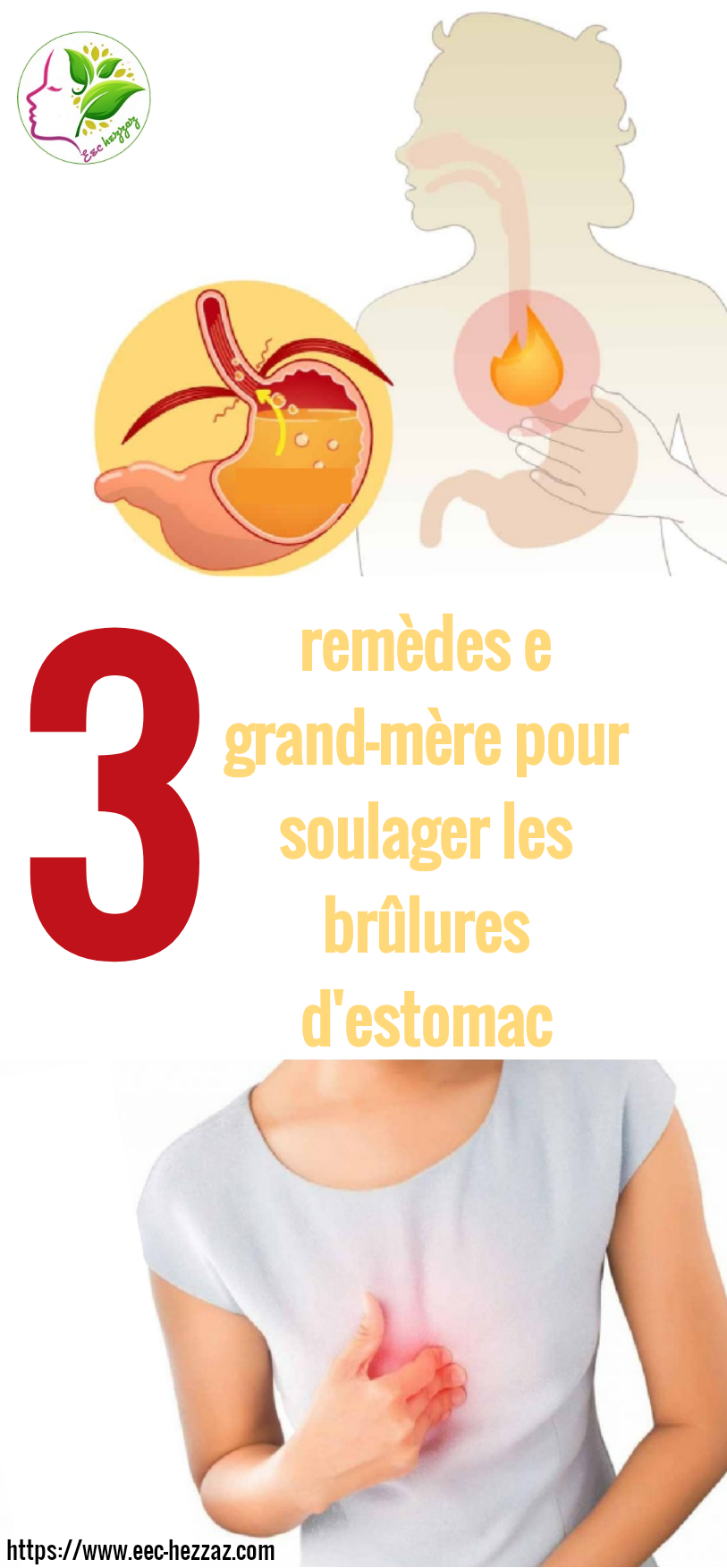 3 remèdes e grand-mère pour soulager les brûlures d'estomac