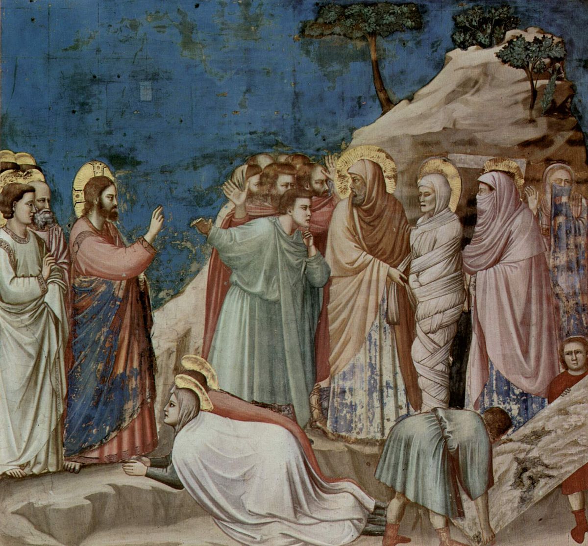 DE "LA RESURRECCIÓN DE LÁZARO", DE GIOTTO