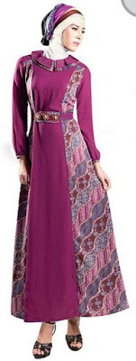 Model Baju Batik Muslim Model Baju Batik Muslim