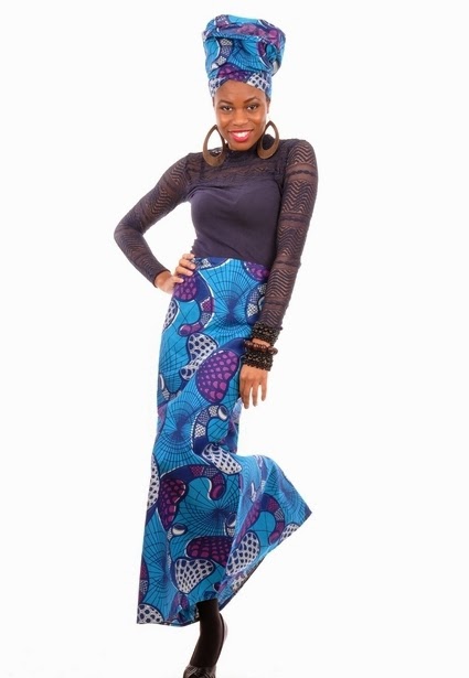 Africa Ankara Long Skirt - DeZango Fashion Zone