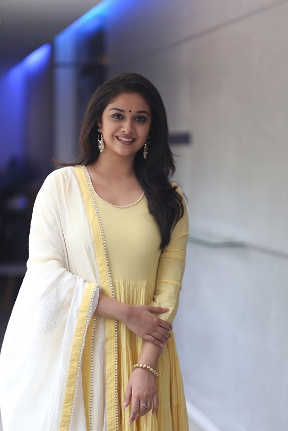 Keerthy Suresh at Nadigaiyar Thilagam press meet