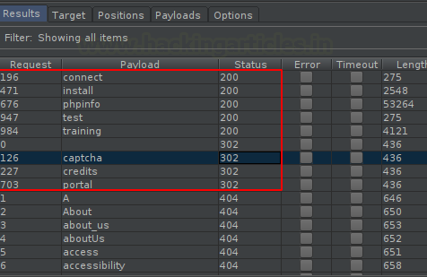Burp Suite Fuzzing with Intruder