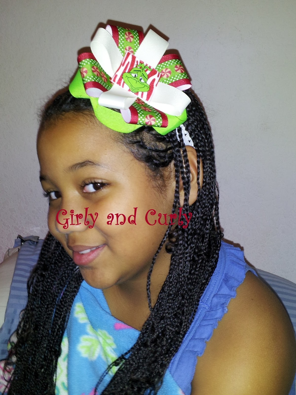 Girly and Curly: Mini Braids Styles