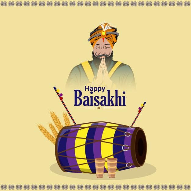 Happy Baisakhi(Vaisakhi) festival 2023 and 2024 (HD)images,wishes