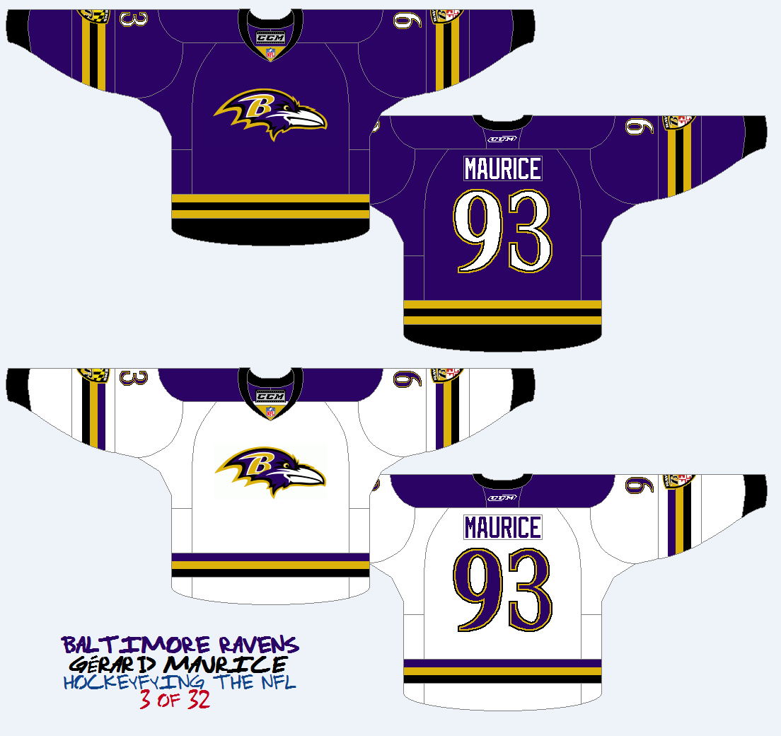ravens hockey jersey
