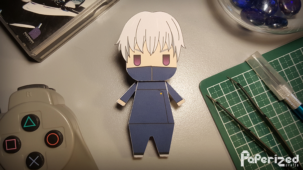 Jujutsu Kaisen Toge Inumaki Papercraft Paperized Crafts