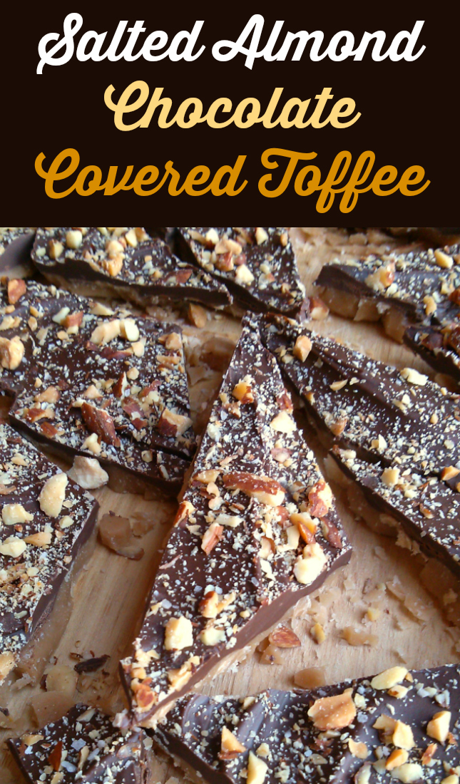 South Your Mouth Salted Almond Chocolate Covered Toffee