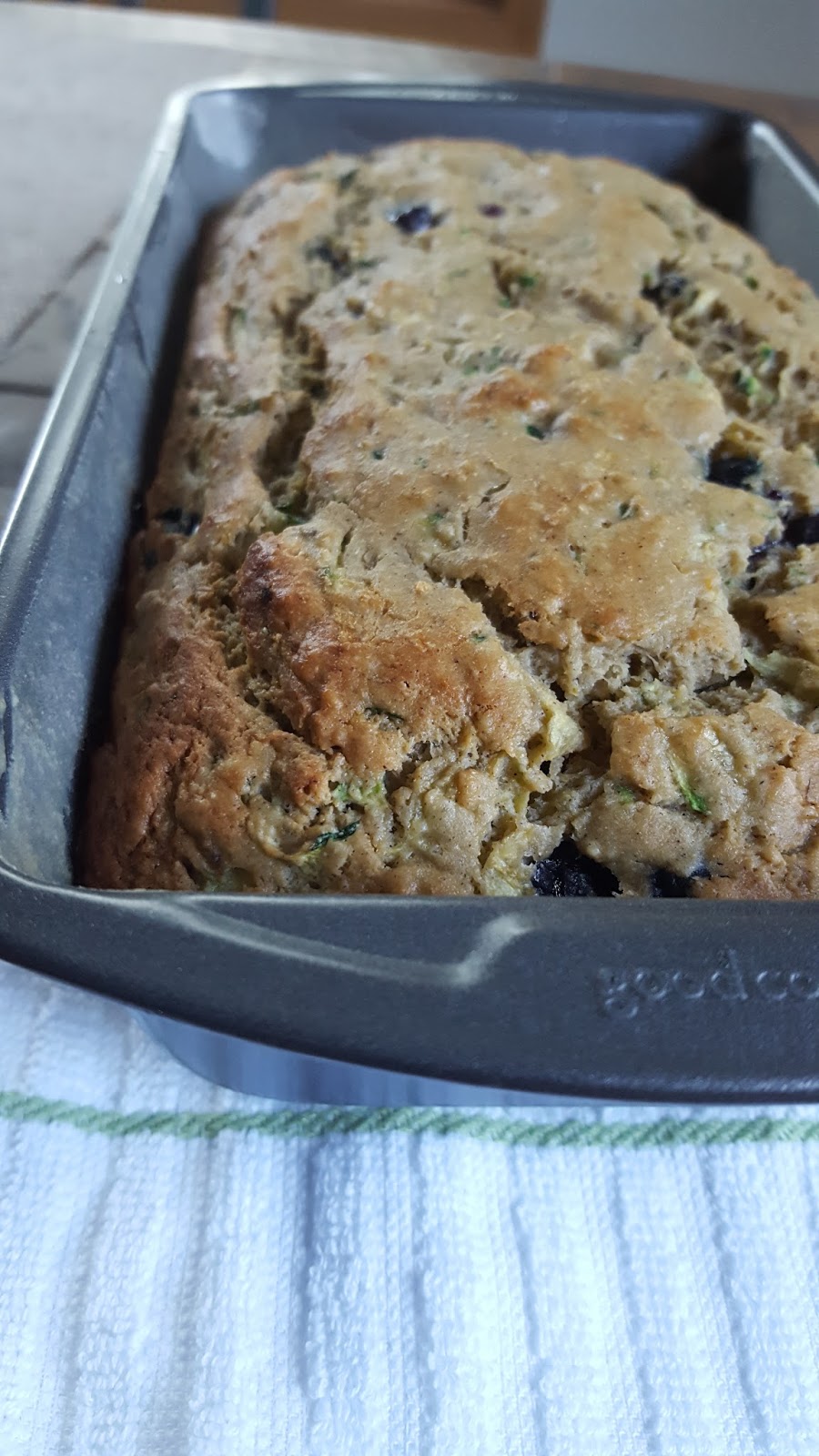 Cooking is Caring: Gluten-Free Blueberry Zucchini Bread
