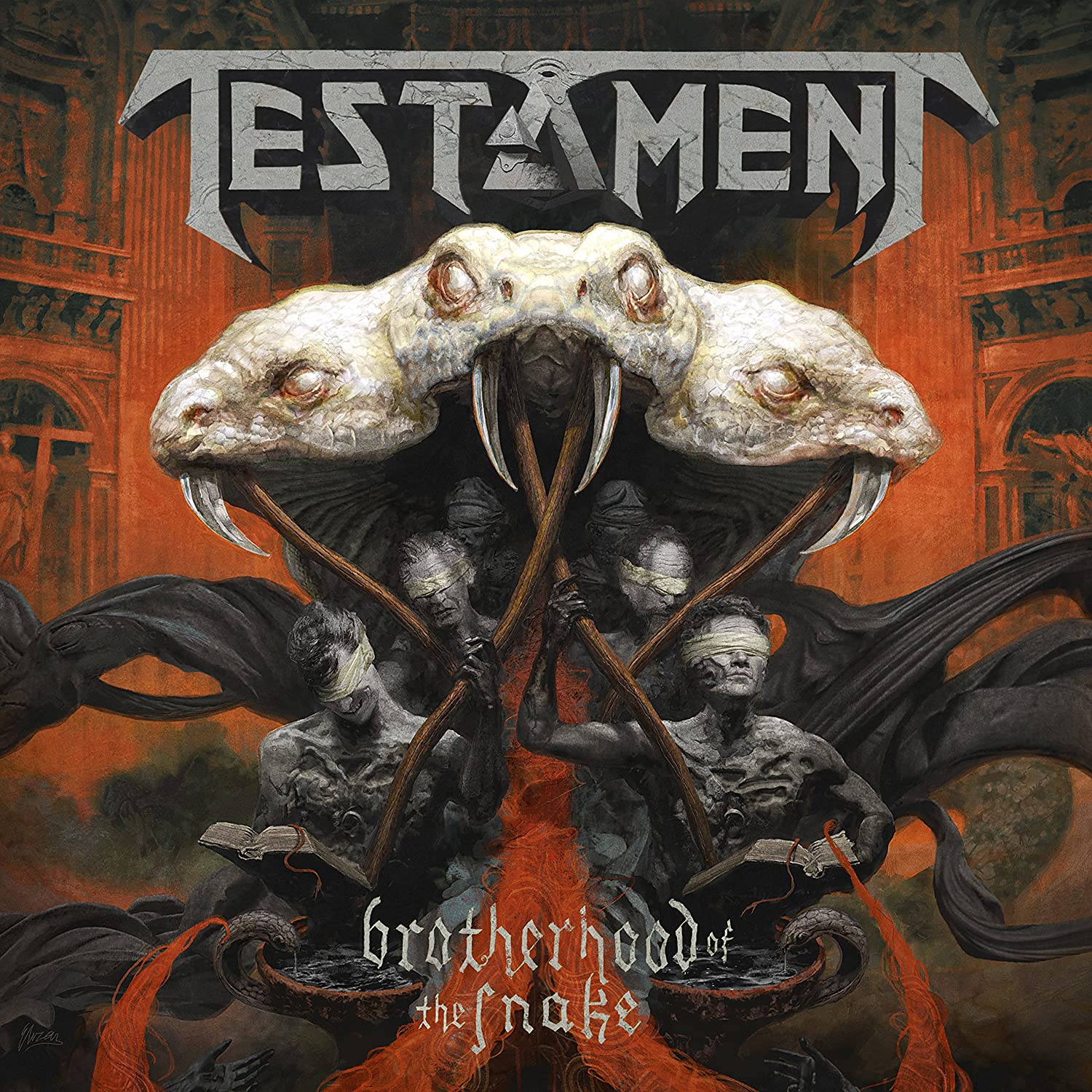 Classic Rock Covers Database Testament Brotherhood of the Snake (2016)
