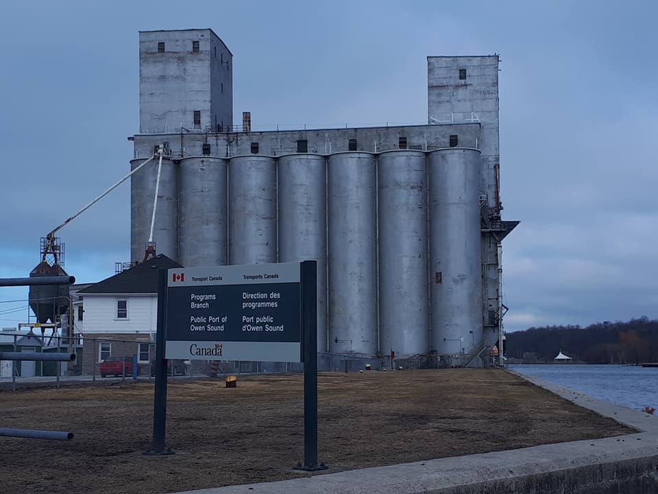 Towns and Nature Owen Sound, ON Great Lakes Elevator