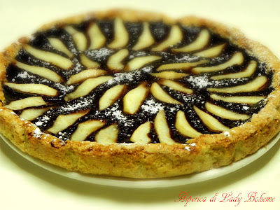 hiperica di lady boheme blog di cucina, ricette facili e veloci. Torta di pere e cioccolato fondente