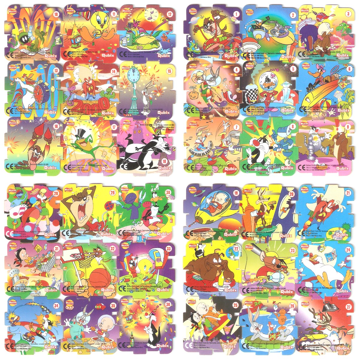 TAZO MANIA WALKERS QUBIX MILLOONEYUM