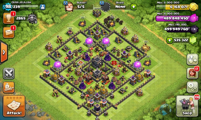 Home Base Th 9 Terbaik November 2016 | desain base trophy clash of clans town hall 9 update 2017 Home Base Th 9 Terbaik November 2016 | desain base trophy clash of clans town hall 9 update 2017