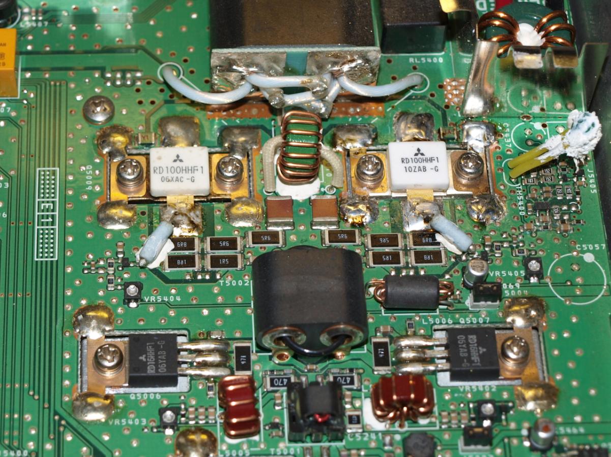 SQ5EKU: RD100HHF1 - Tranzystor który umierał powoli