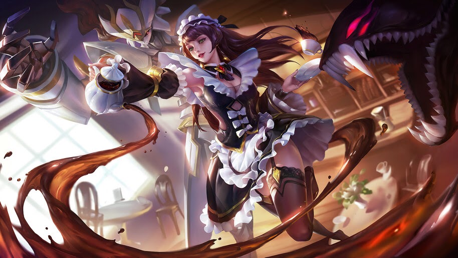 8.1819, Selena, Double Identity, ML, Skin, Mobile Legends, 4K Wallpaper