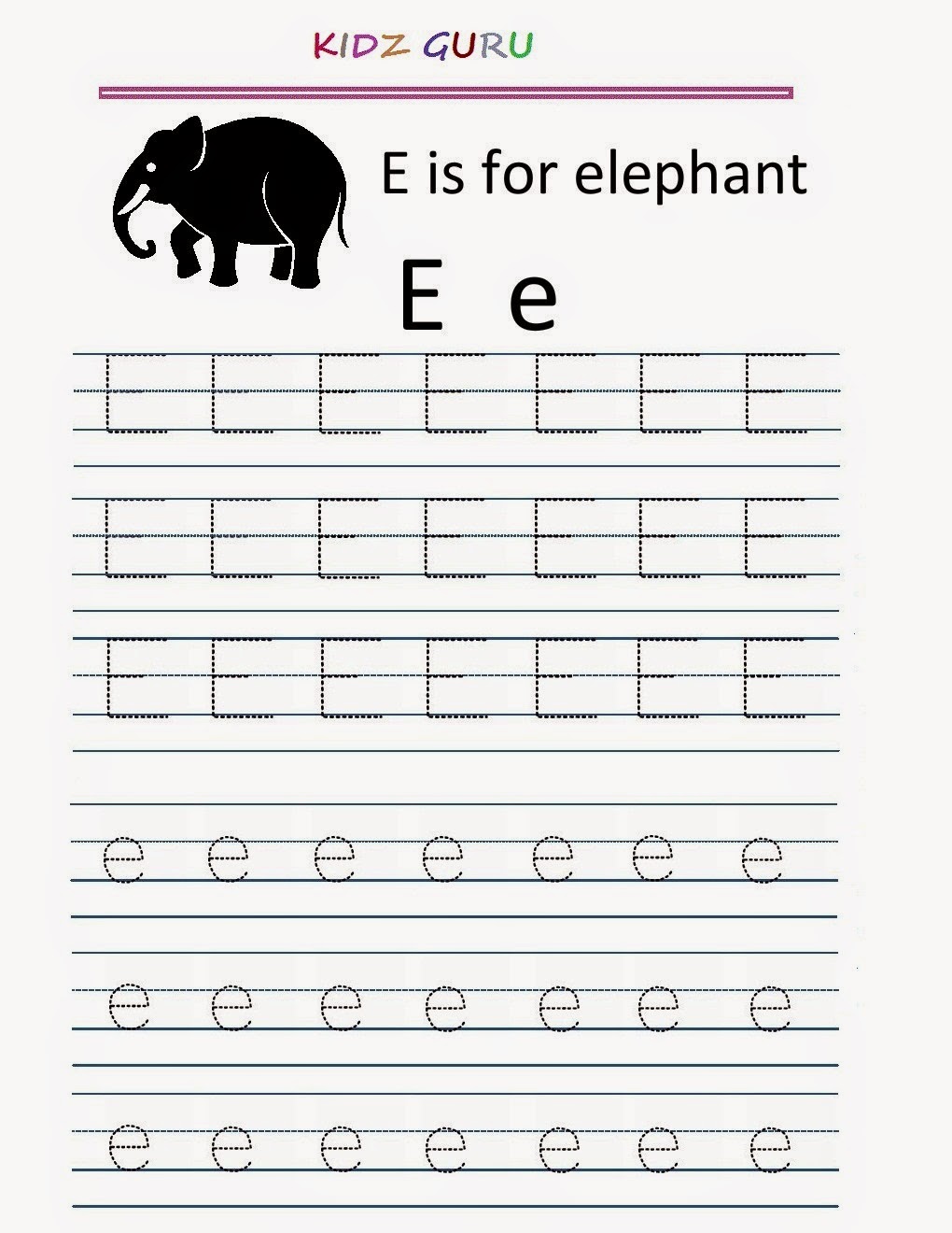 kindergarten-worksheets-printable-tracing-worksheet-alphabet-e-e