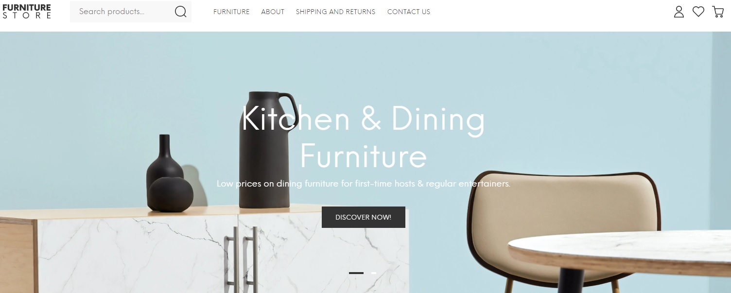 Furniture Store Shopify Theme in YANKA is Great for any