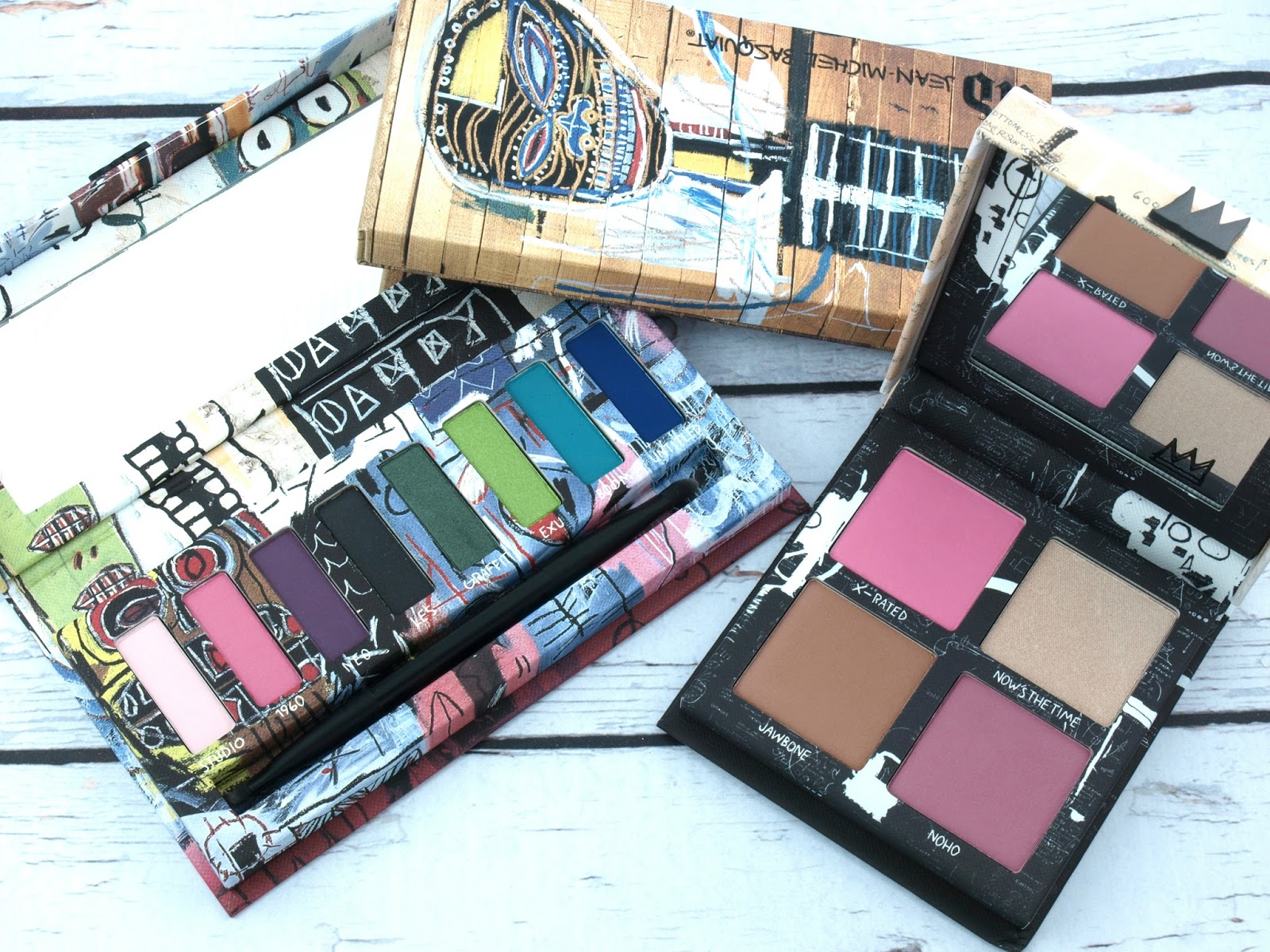 Urban Decay x Basquiat Collection | Gallery Blush Palette & Eyeshadow Palettes: Review and Swatches