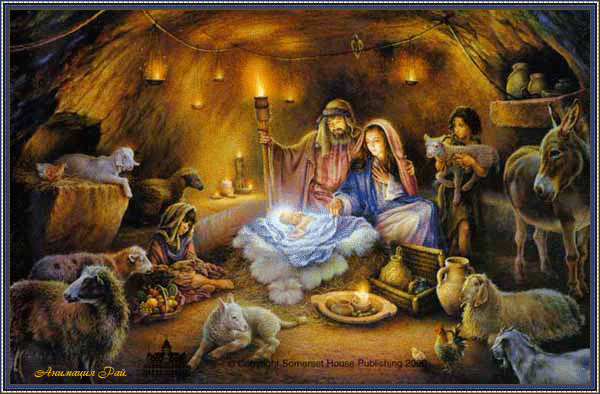 Resultado de imagen para pesebre nacimiento jesus gif