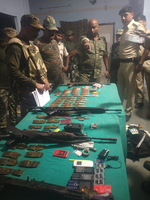 Gaya Me Police Ne Pakadi Banduk Aur Kartus, anjnewsmedia online, anjmedia