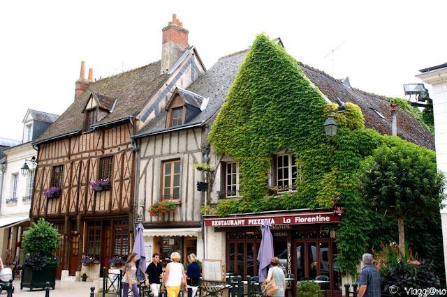 Case a graticcio nel centro storico di Amboise