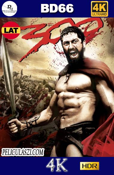 300 (2006) Ultra HD BD66 4K HDR Dual-Latino VIP