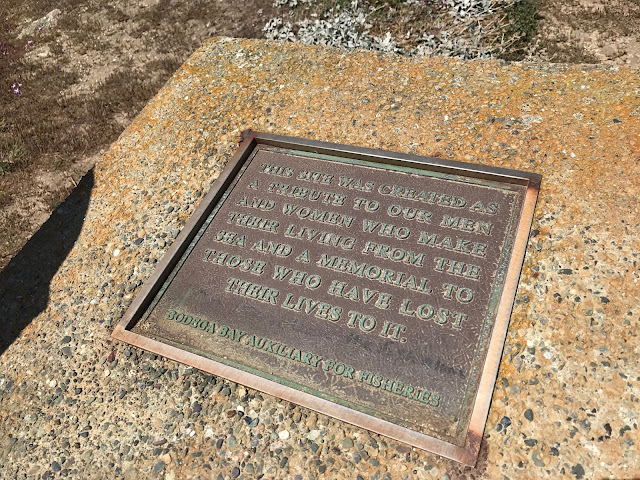 Memorial at Bodega Bay Trail hike