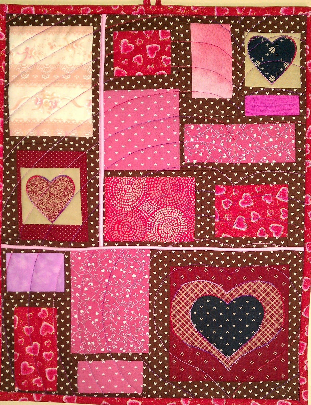 MiniQuilt Project 7 Box of Chocolates