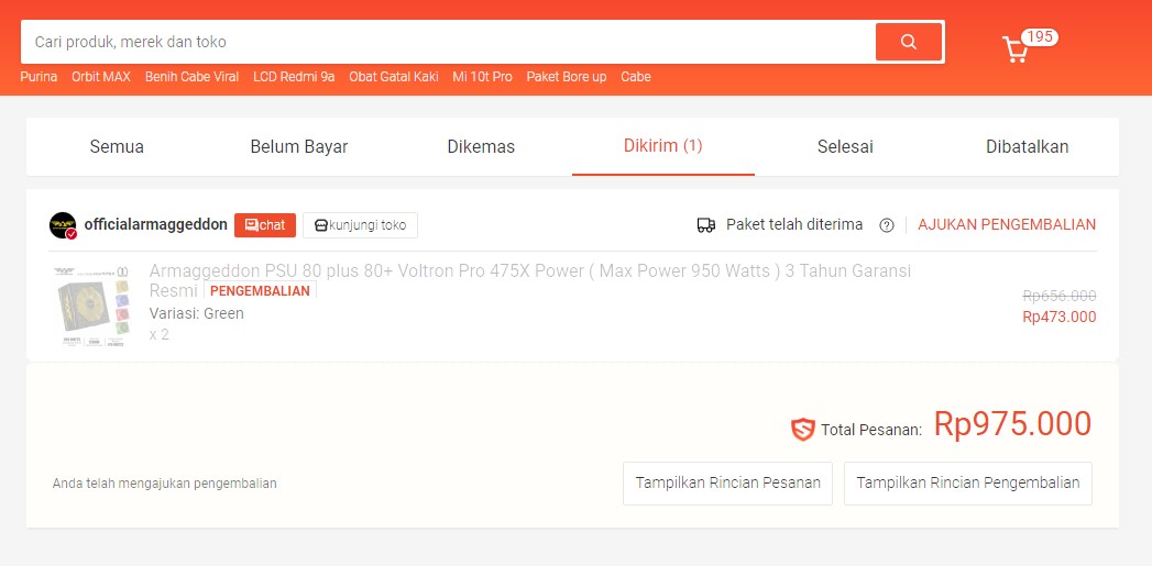 Cara Pengembalian Barang Tidak Sesuai Shopee an image