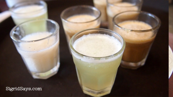 iced coffee at merkado