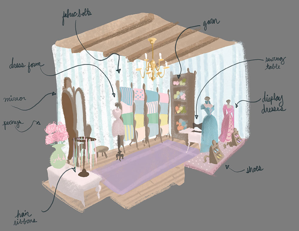 Living Lines Library: Tangled (2010) - Visual Development: Props