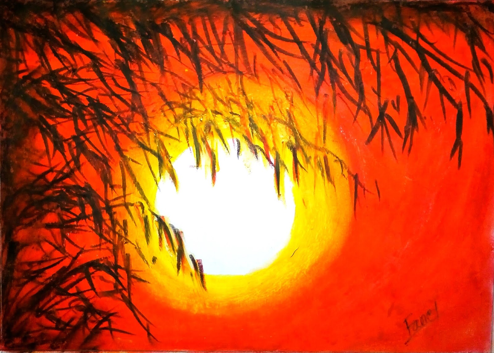 Featured image of post Landscape Sunset Oil Pastel Painting / For this painting i used sakura expressionist oil pastels and camlin for impasto oil pastel colors used for this painting are shown.