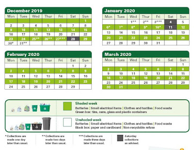 Links Estate Residents Association Link: Waste Collection Calendars