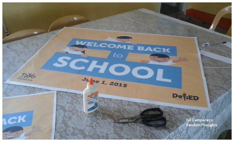 Random Thoughts of Gil Camporazo DIY Making Tarpapel Using MS Word