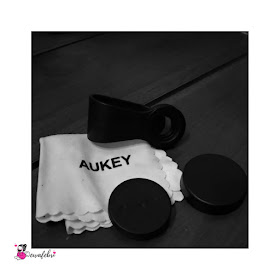 review aukey 3 in 1 smartphone's lens