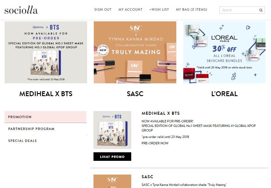 Sociolla Cara Order Sociolla Terbaru Mei 2018 Beauty Blogger Medan Christy Vero Tipsobrolanmanis